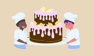 Baking Cake Decorating
